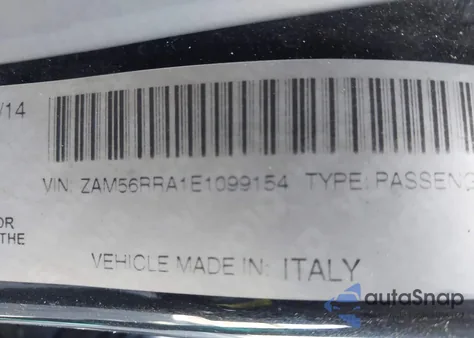 2014 Maserati Quattroporte S Q4 z USA, uszkodzony, nr VIN ZAM56RRA1E1099154